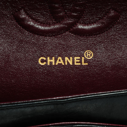 Chanel Lambskin Medium Double Flap Black 6 of 9