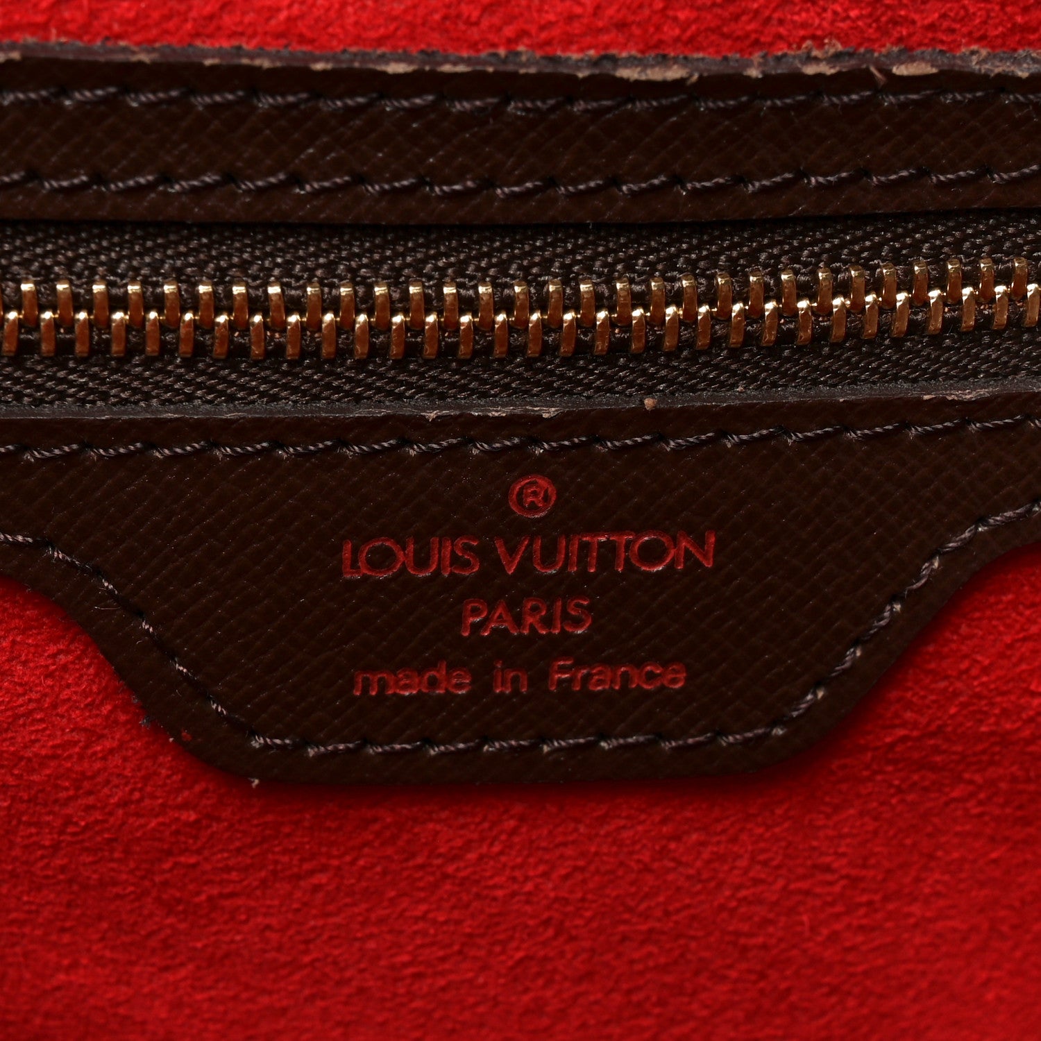 Louis Vuitton Damier Ebene Triana 6 of 9