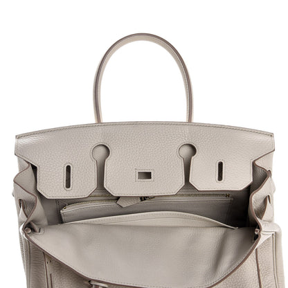 Hermes Taurillon Clemence Birkin 30 Beton 9 of 34