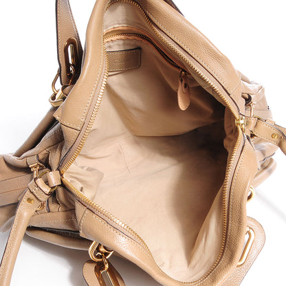 Chloe Calfskin Large Paraty Beige 5 of 9