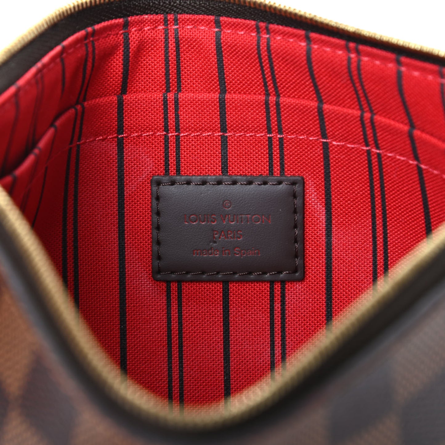 Damier Ebene Neverfull MM GM Pochette
