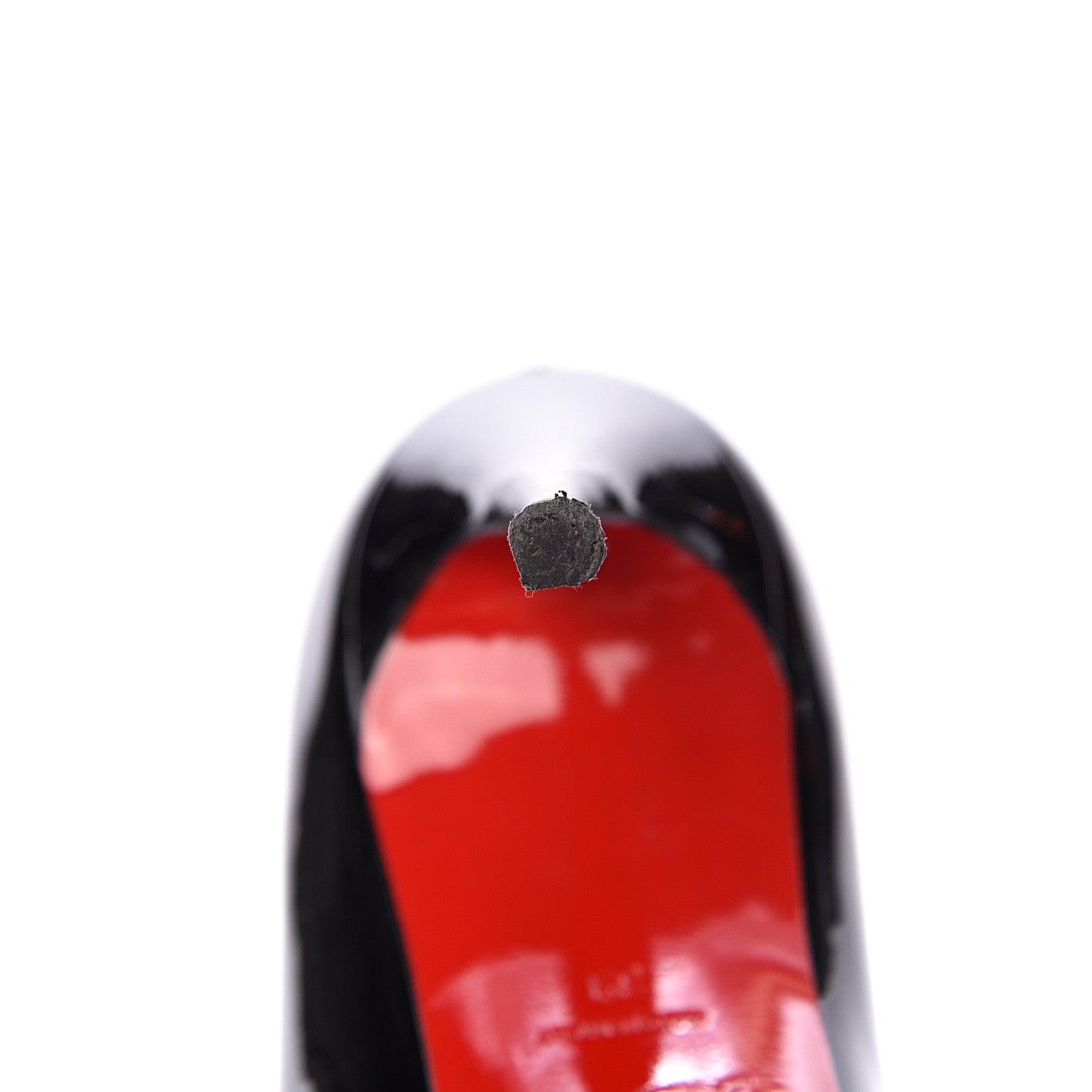 Christian Louboutin Patent Ron Ron 100 Pumps 39 Black 11 of 13