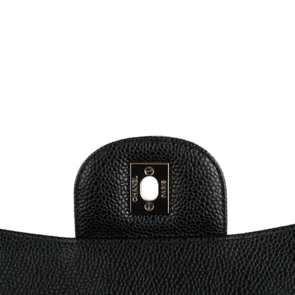 Chanel Caviar Quilted Maxi Single Flap Black 5 of 9