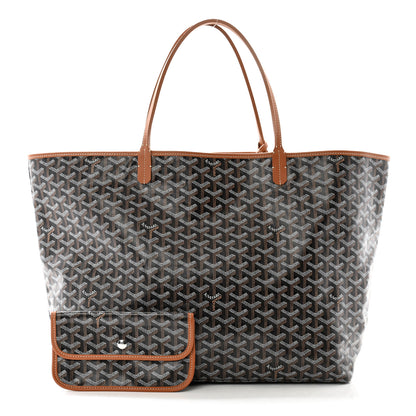 Goyard Goyardine Saint Louis GM Black Gold 3 of 11