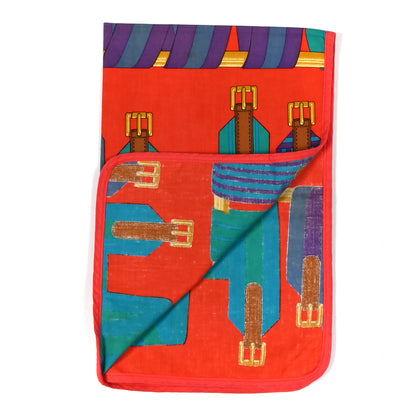 Hermes Cotton Les Sangles Hand Towel 2 of 5