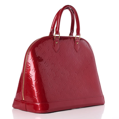 Louis Vuitton Vernis Alma GM Pomme D'Amour 3 of 13