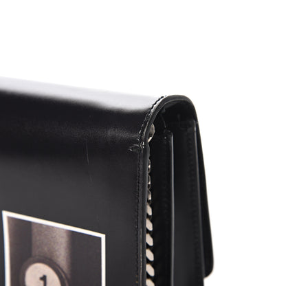 Burberry Calfskin Montage Print Small TB Bag Black 13 of 16