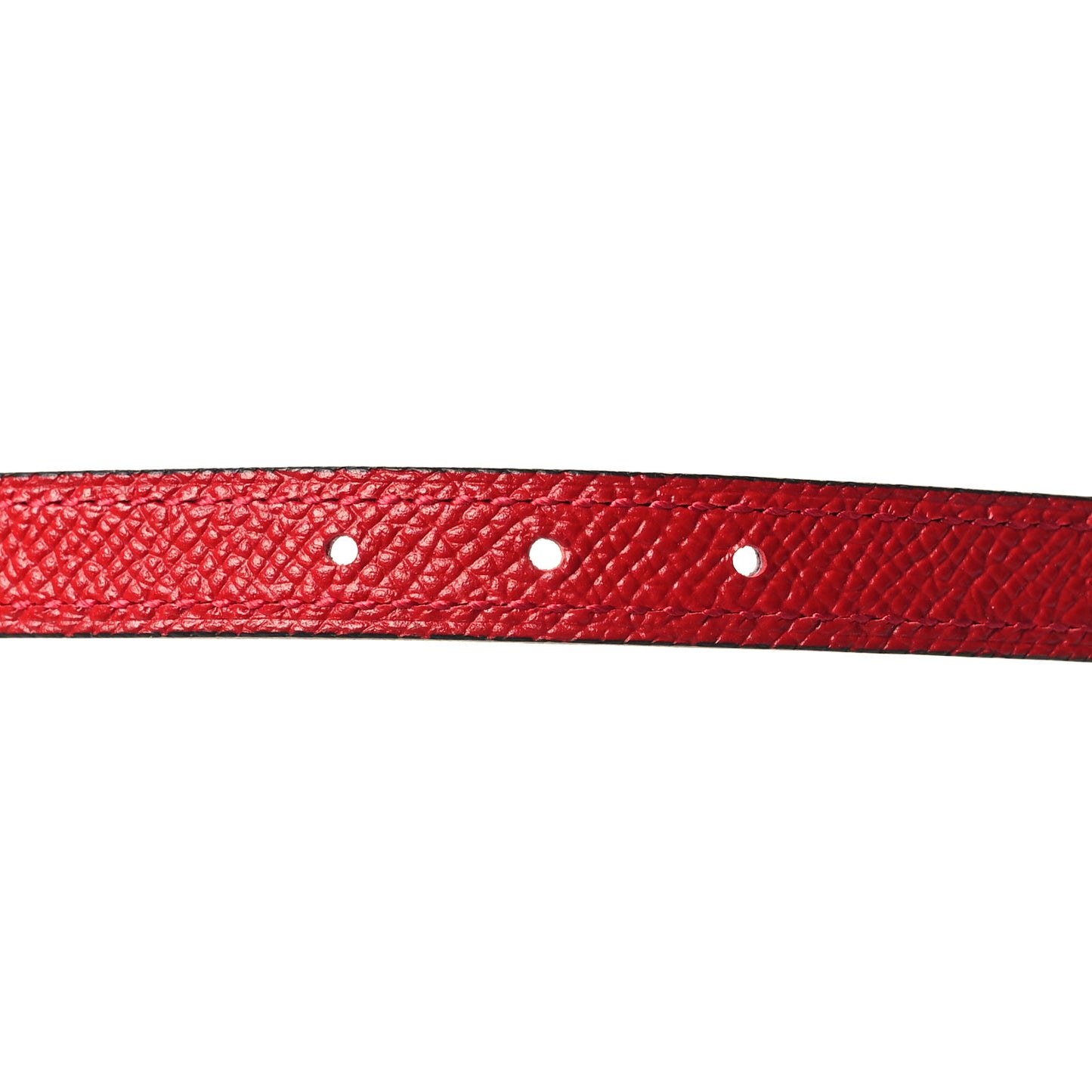 Epsom Swift 13mm H Medor Belt 80/32 Rouge Casaque Magnolia