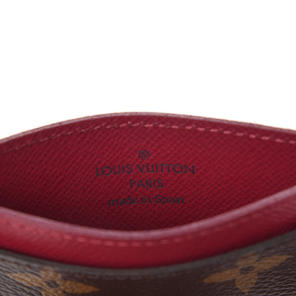 Louis Vuitton Monogram Card Holder Fuchsia 6 of 6