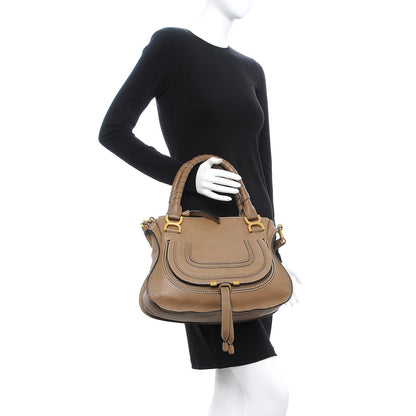 Chloe Calfskin Medium Marcie Satchel Nut 3 of 12