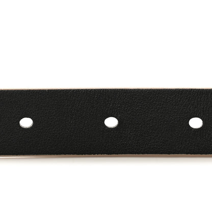 Christian Dior Calfskin 30 Montaigne Reversible Belt  90 36 Black Hazelnut 5 of 6