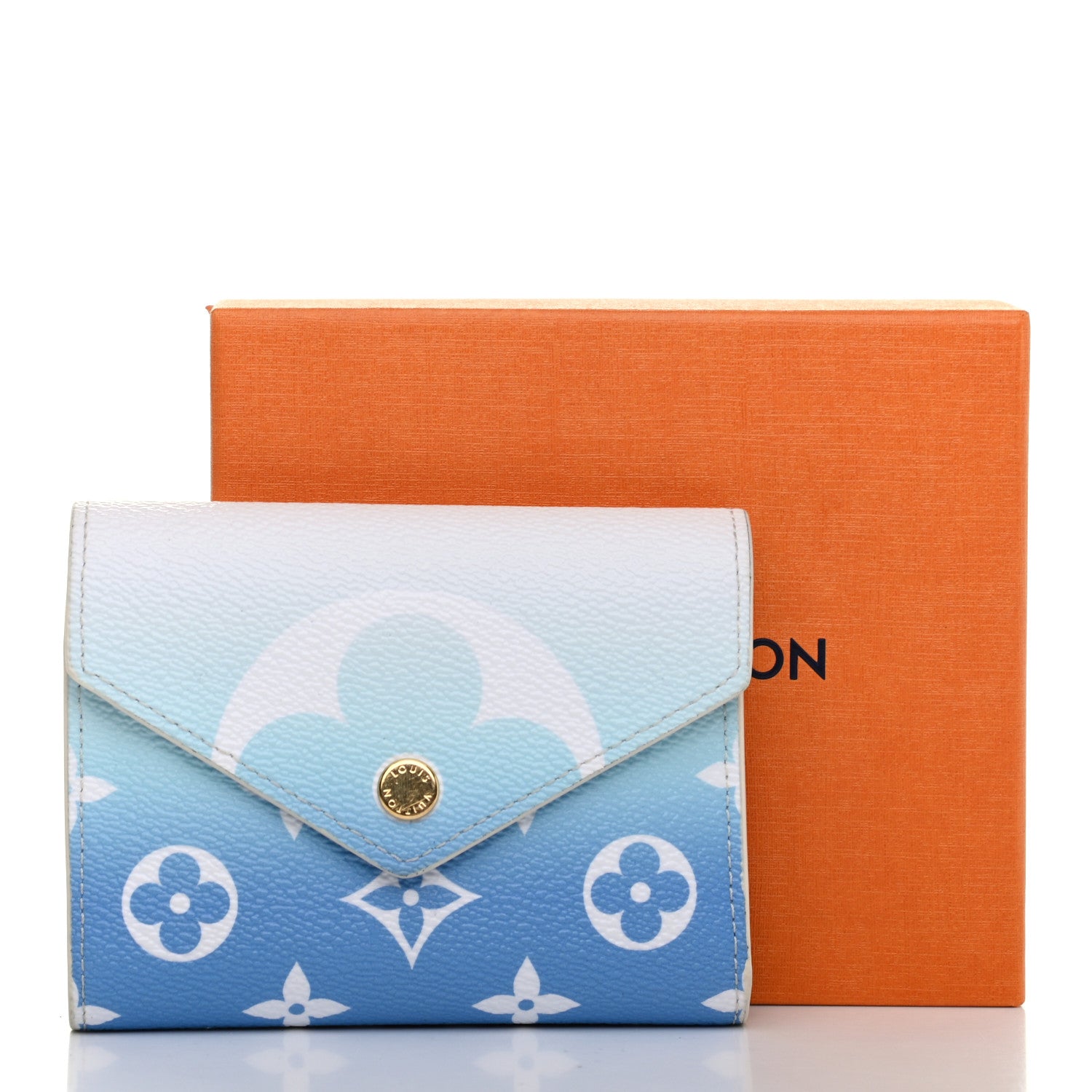 Louis Vuitton Monogram Giant By The Pool Victorine Wallet Blue 8 of 8