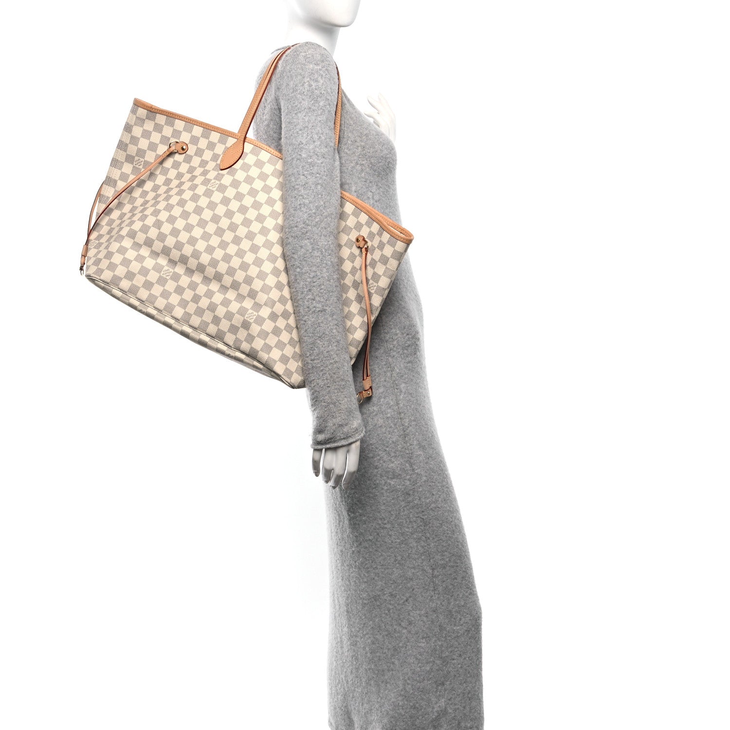 Louis Vuitton Damier Azur Neo Neverfull GM 2 of 9