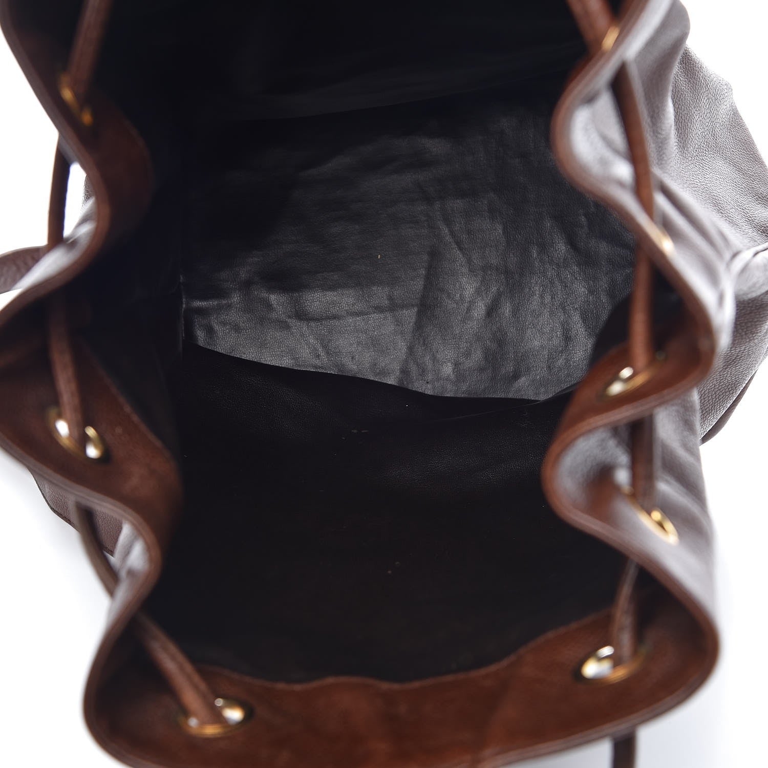 Chanel Caviar Sling Backpack Brown 5 of 10