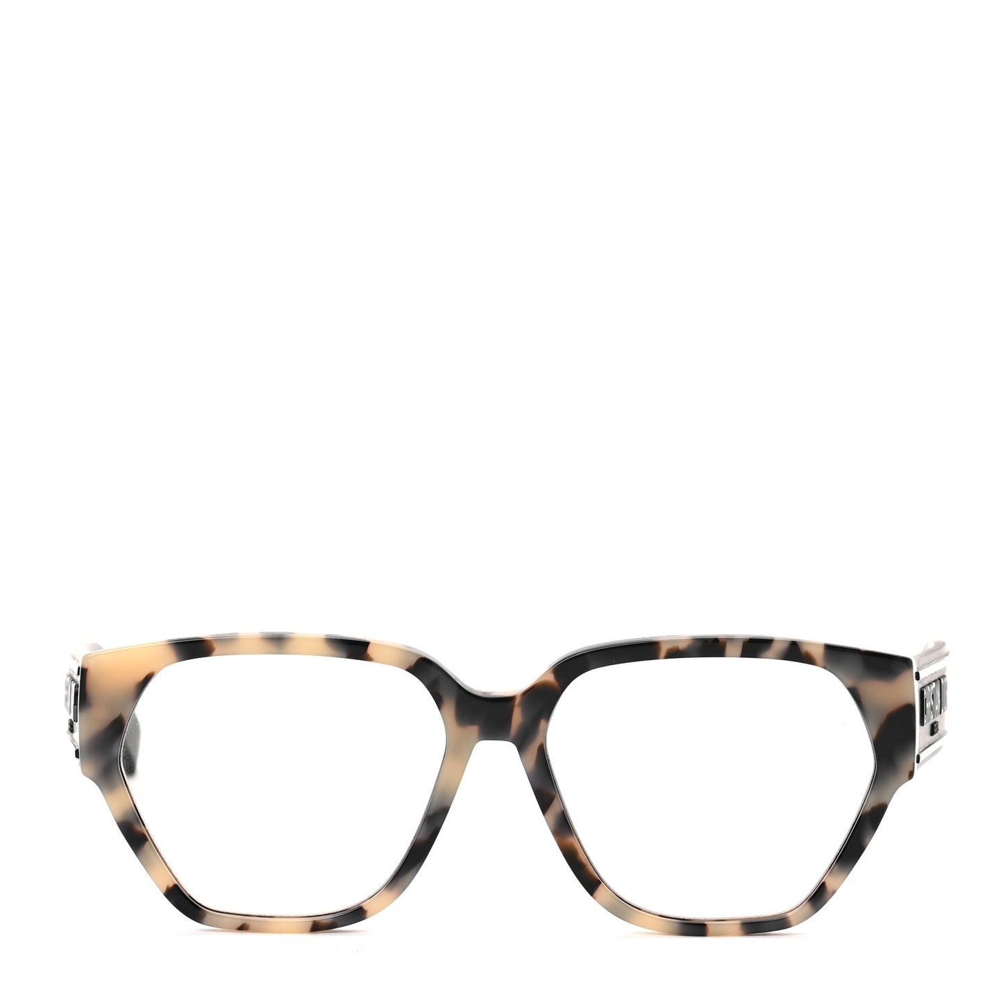 Acetate Square DiorID1 Sunglasses White Tortoise