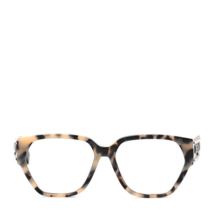 Christian Dior Acetate Square DiorID1 Sunglasses White Tortoise 2 of 8