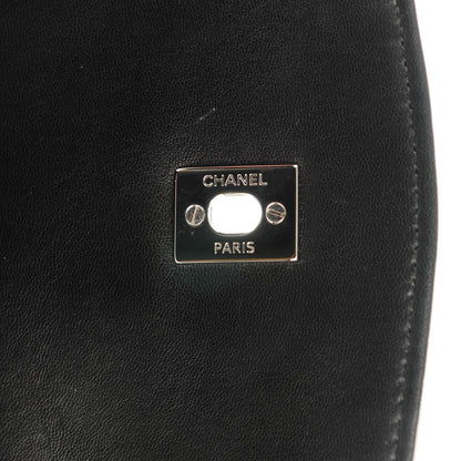 Chanel Lambskin Quilted Large Geometric Flap Black 6 of 10