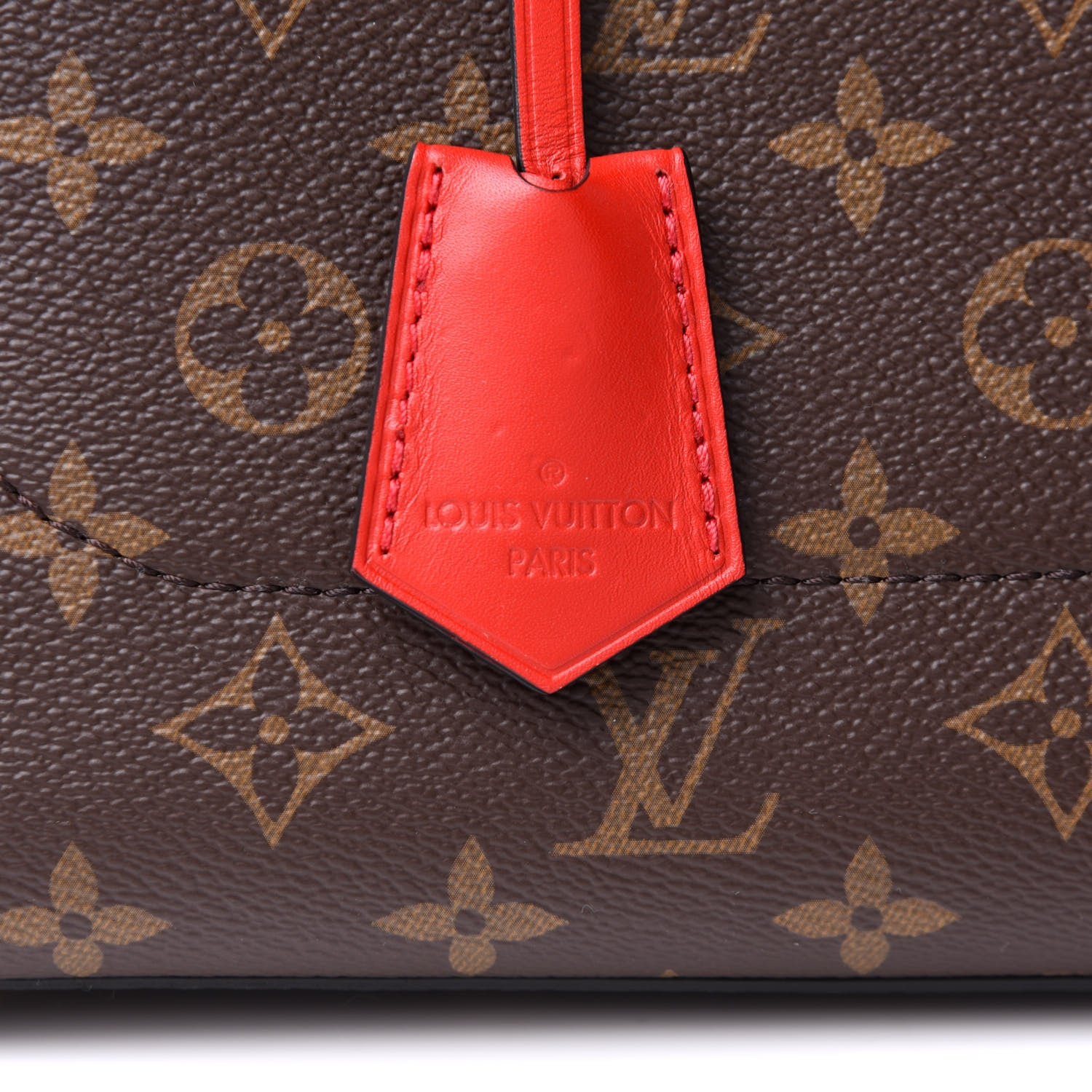 Louis Vuitton Monogram Flower Tote Coquelicot 8 of 13