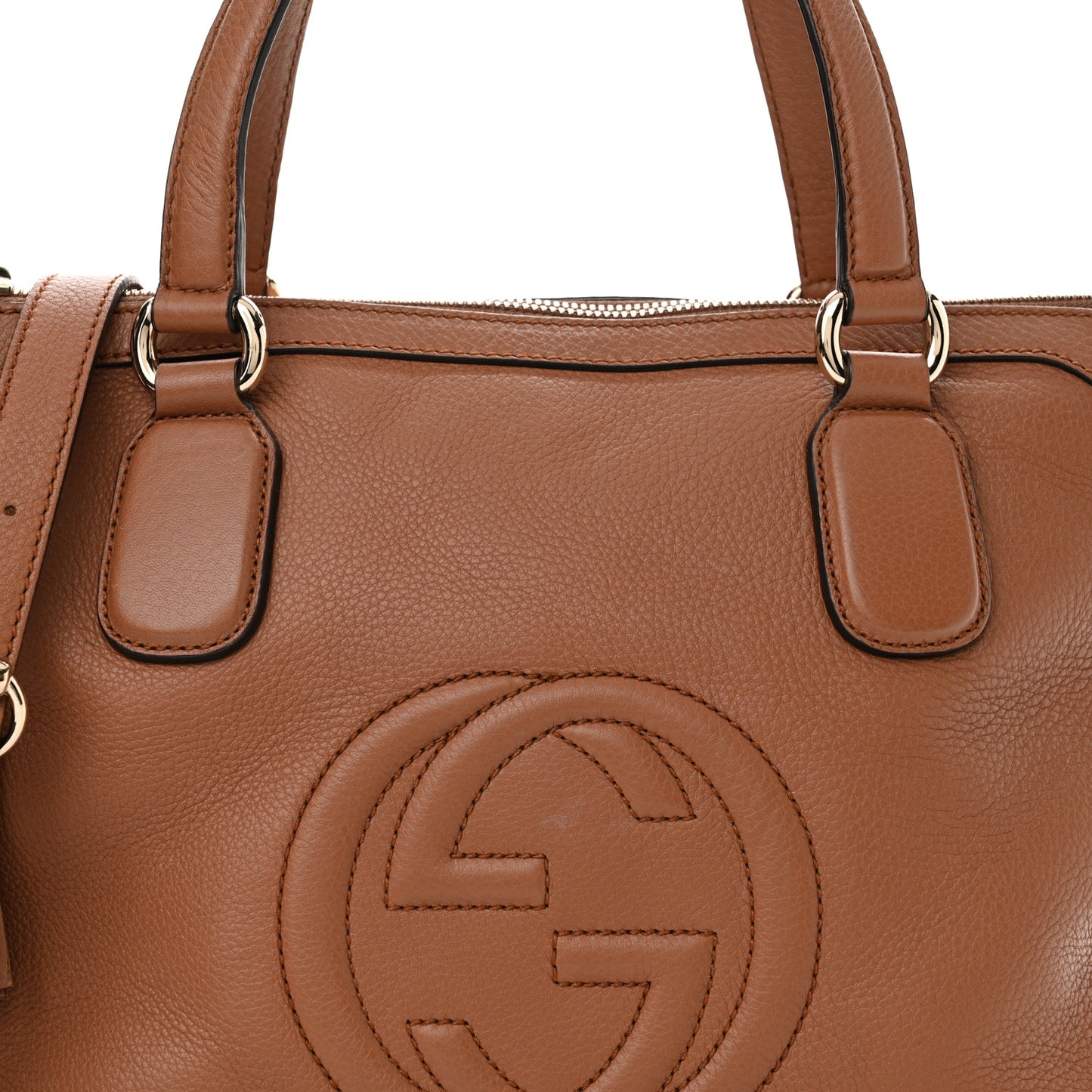 Cellarius Calfskin Small Soho Top Handle Satchel Dusty Blush