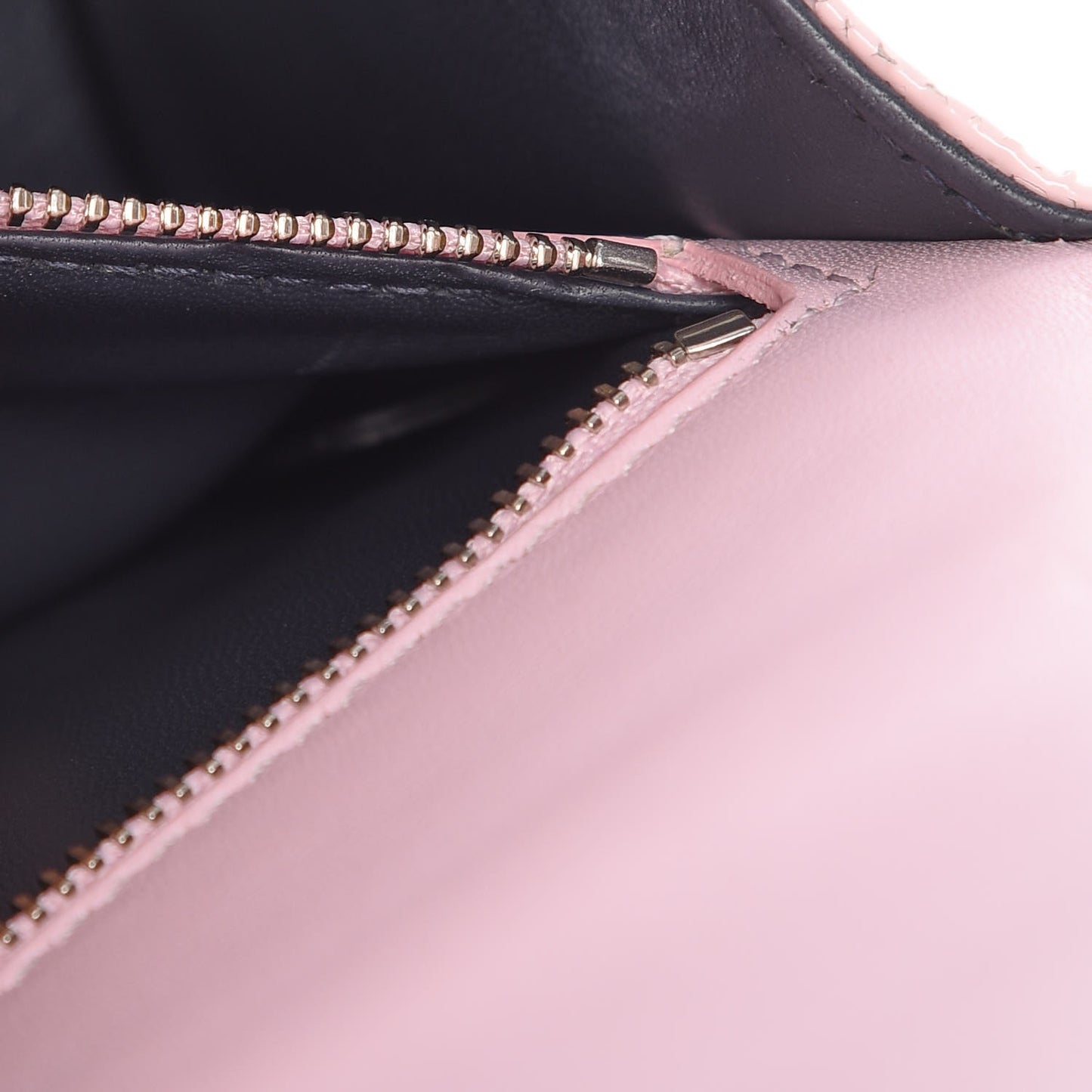 Patent Micro-Cannage Small Diorama Flap Bag Rose
