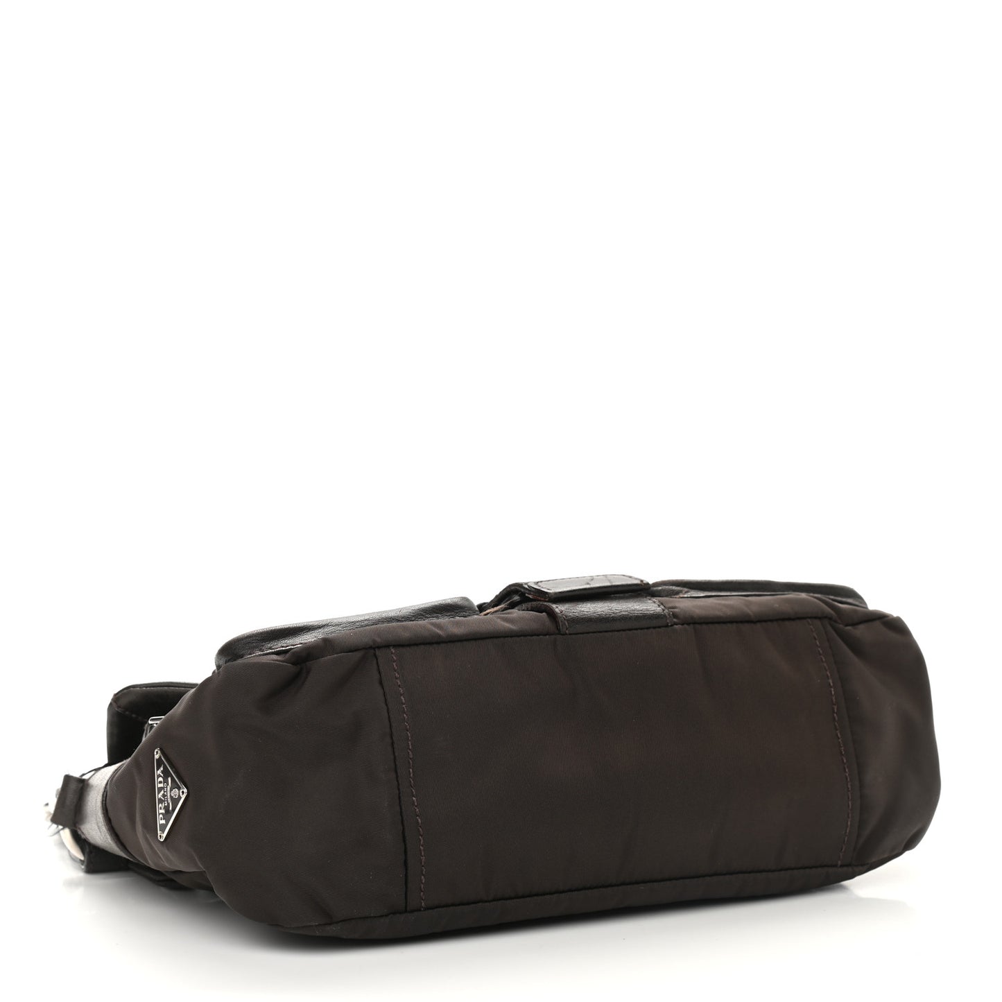 Tessuto Nylon Nappa Satchel Moro