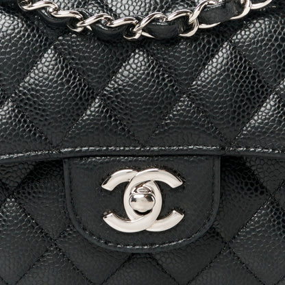 Chanel Caviar Quilted Small Double Flap Black 9 of 11