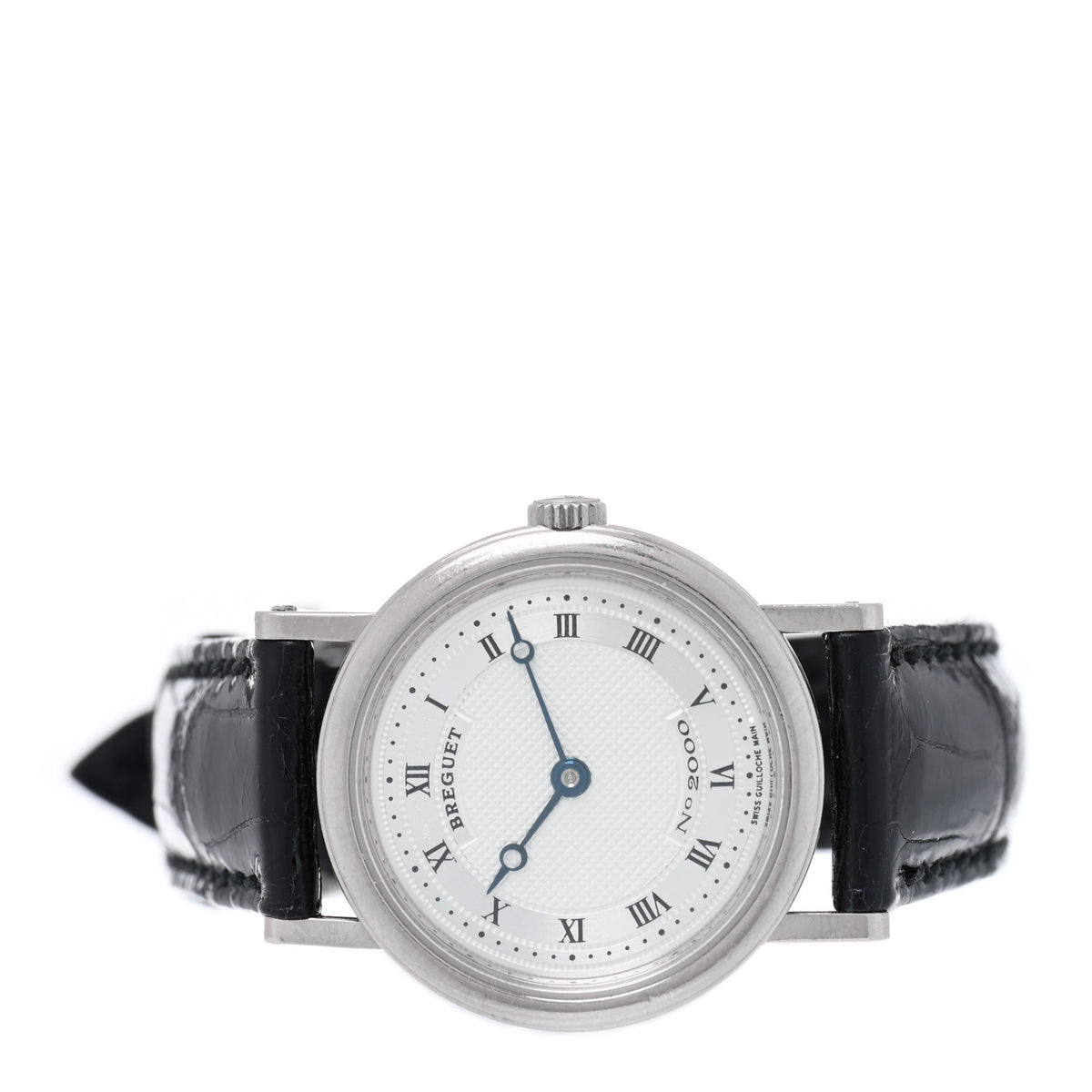 Breguet 18K White Gold Alligator 25.7mm Classique Manual Winding Watch 8560 3 of 8