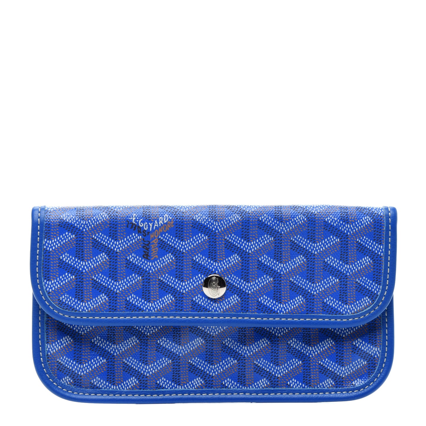 Goyardine Pouch Sky Blue