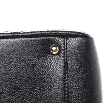Chanel Caviar Quilted XL Grand Shopping Tote GST Black 11 of 11