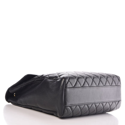 Chanel Caviar Quilted Jumbo Single Flap Black 4 of 14