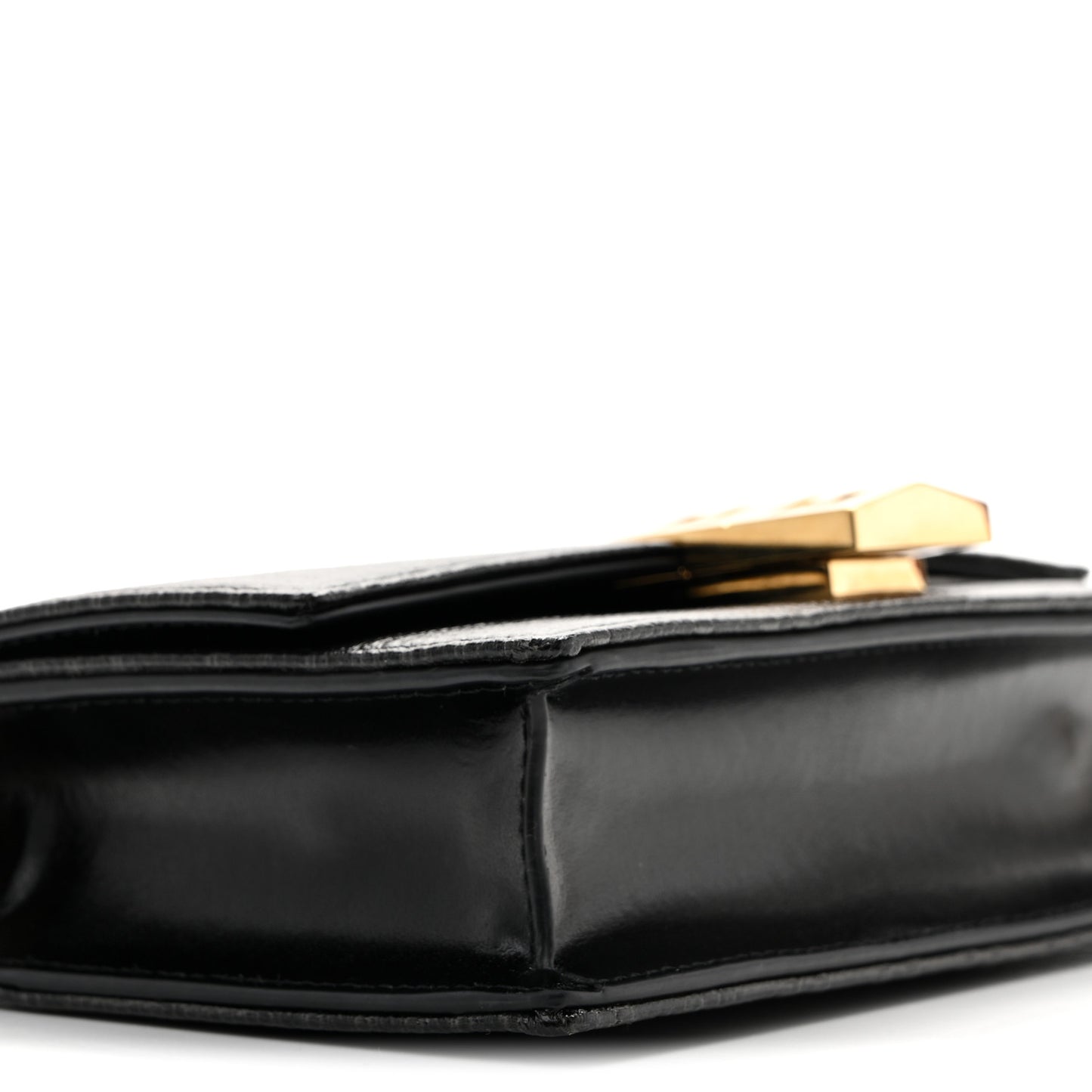 4G Coated Canvas Small Chain Shoulder Bag Black
