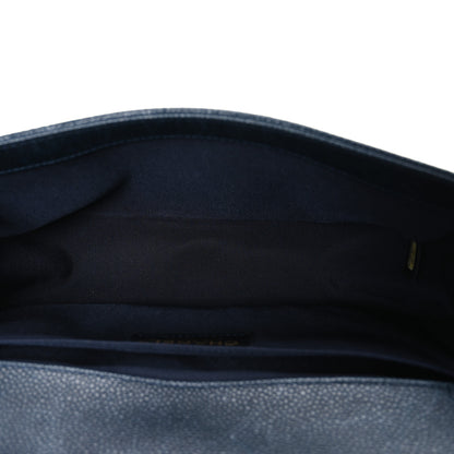 Chanel Caviar Quilted Medium Boy Flap Navy 5 of 10