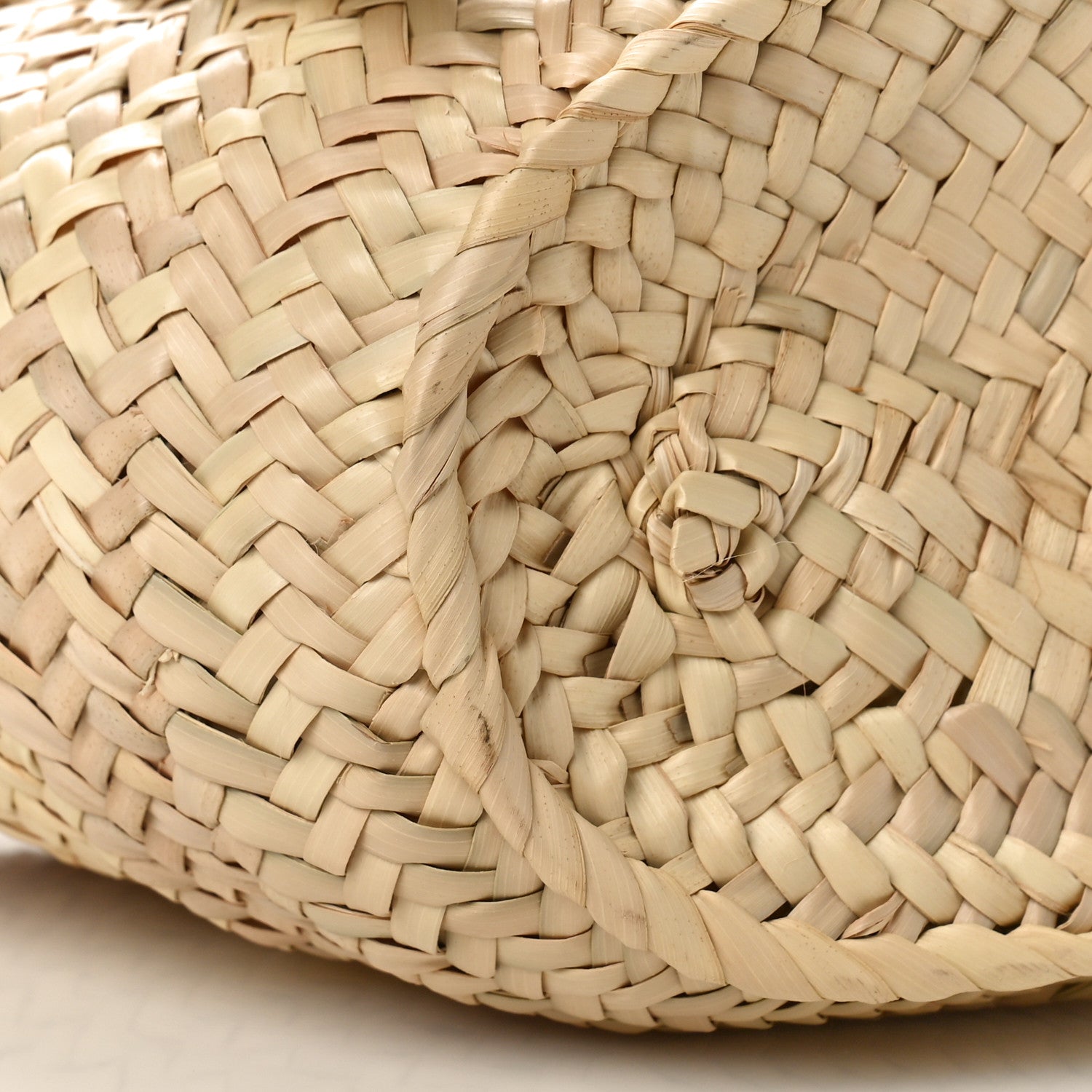 Loewe Raffia Small Basket Tote Bag Natural White 8 of 10