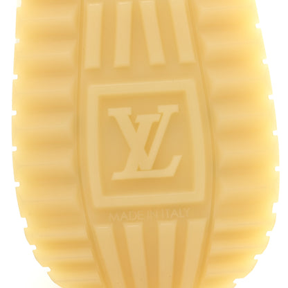 Louis Vuitton Monogram Calfskin Run Away Sneakers 38.5 Beige Gold 7 of 10