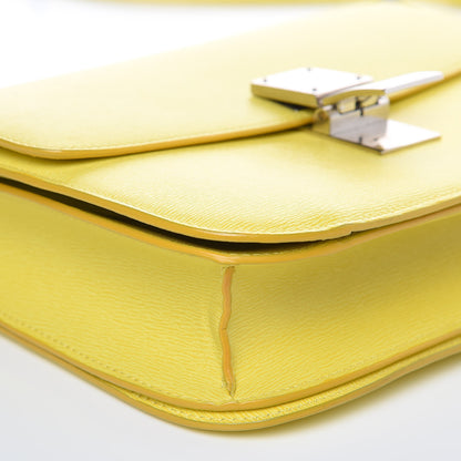 Celine Liege Calfskin Medium Classic Box Flap Bag Saffron 8 of 13