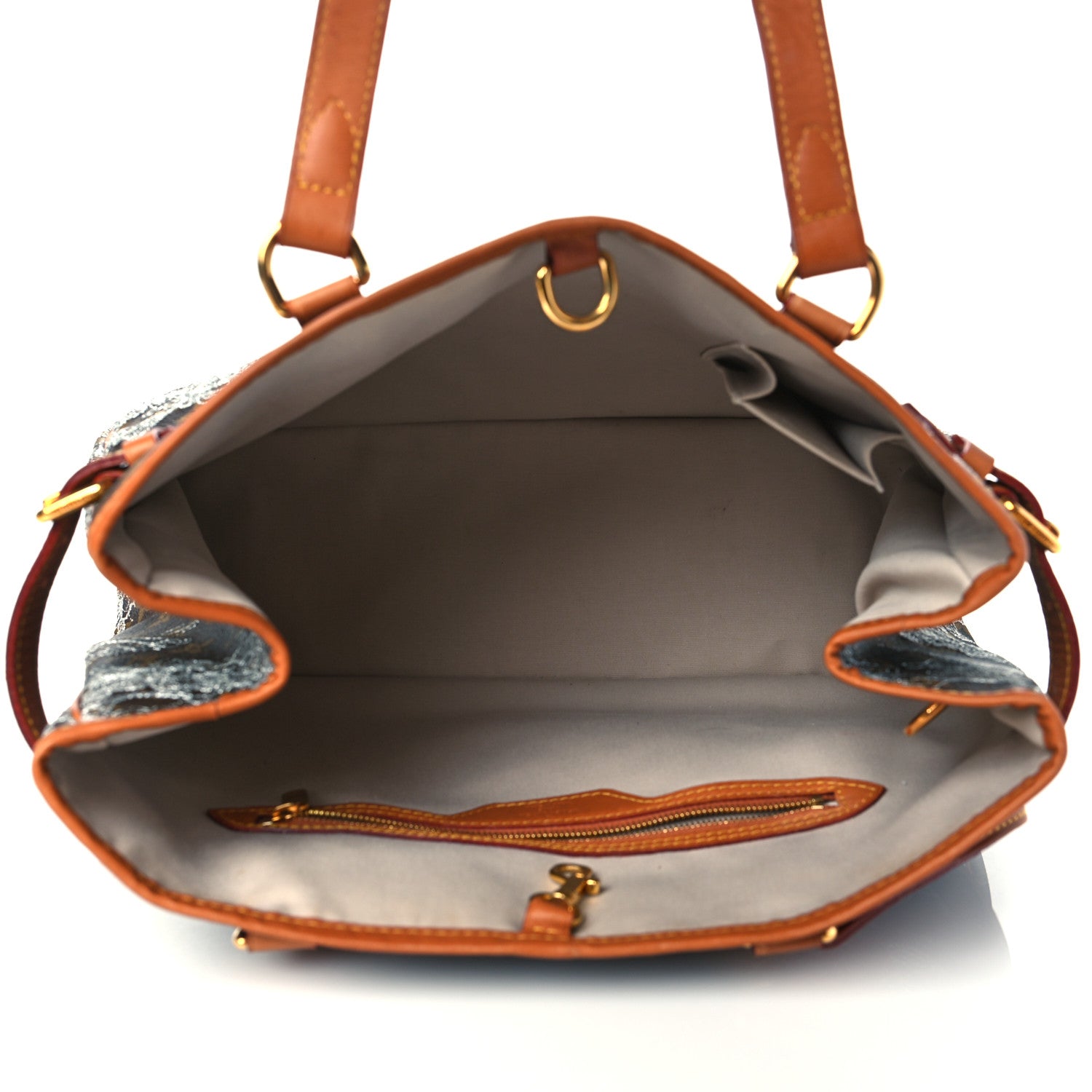 Louis Vuitton Monogram Dentelle Batignolles Horizontal Silver 7 of 9