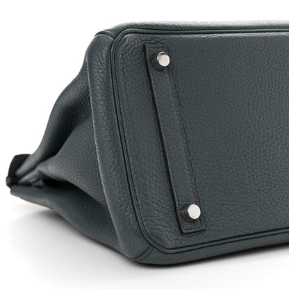 Hermes Togo Birkin 30 Bleu Orage 9 of 14