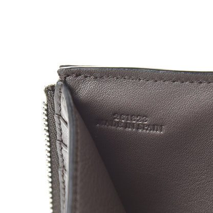 Loewe Grained Calfskin Compact Zip Wallet Burnt Red 7 of 9