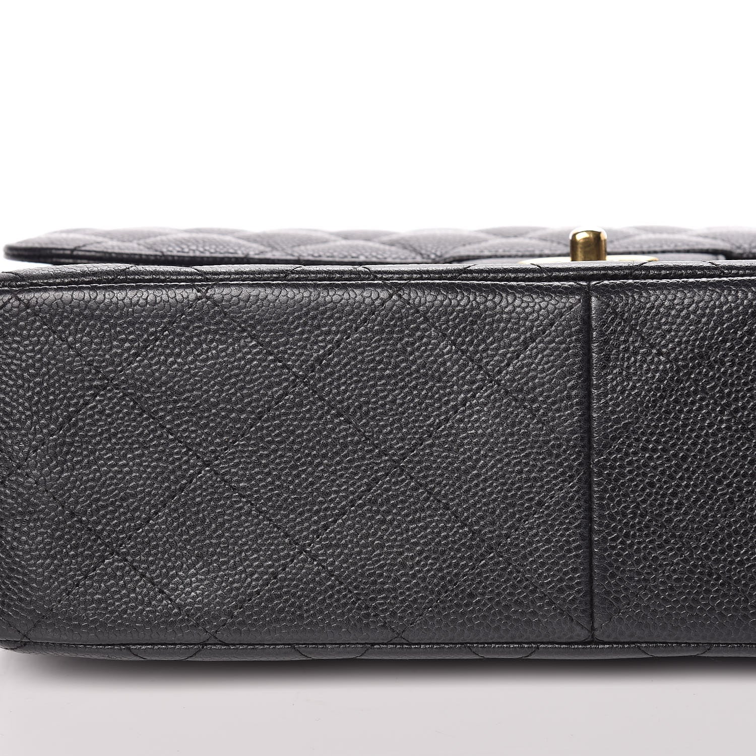 Chanel Caviar Quilted Jumbo Double Flap Black 10 of 14
