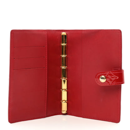 Louis Vuitton Vernis Small Ring Agenda Cover Pomme D'Amour 5 of 9