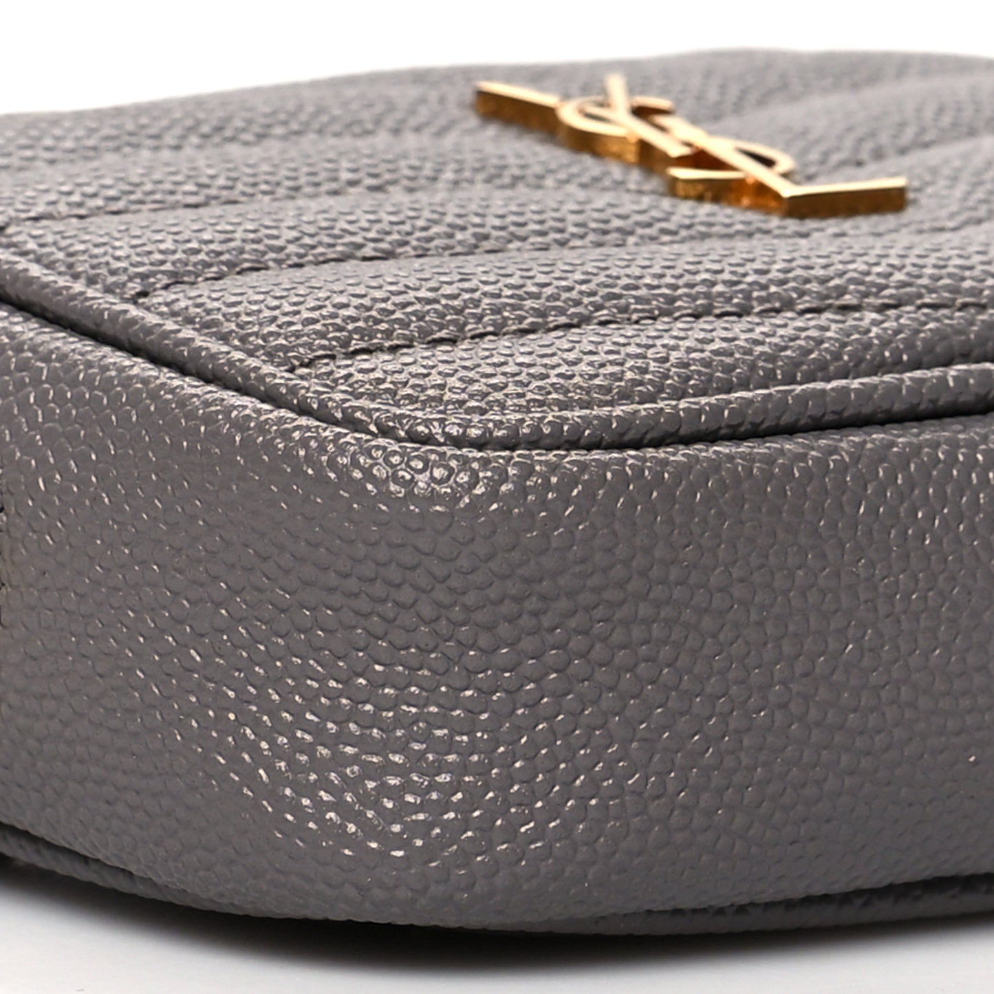 Grain De Poudre Matelasse Monogram Baby Lou Camera Bag Fog