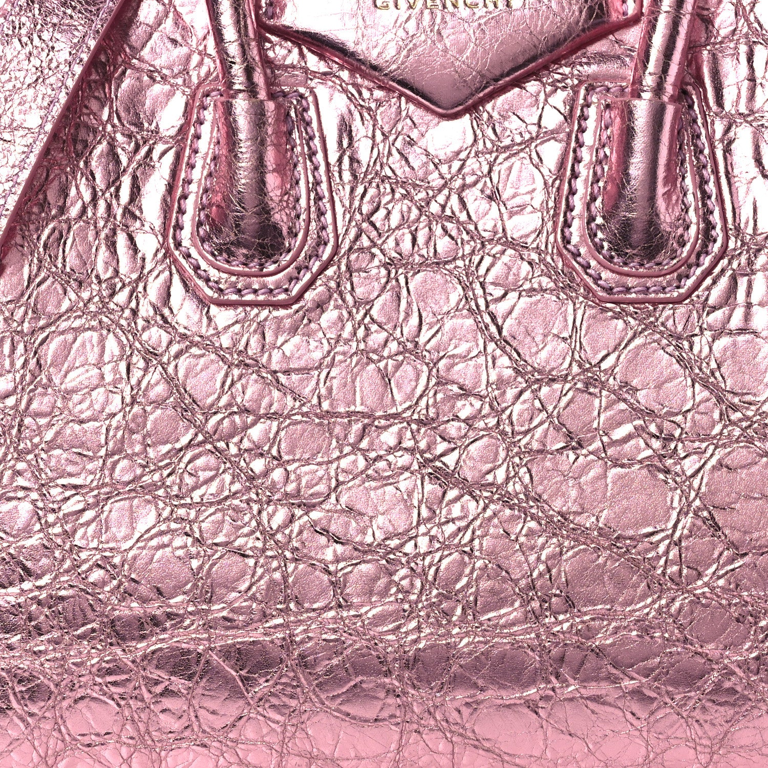 Givenchy Laminated Lambskin Mini Antigona Silk Pink 8 of 11