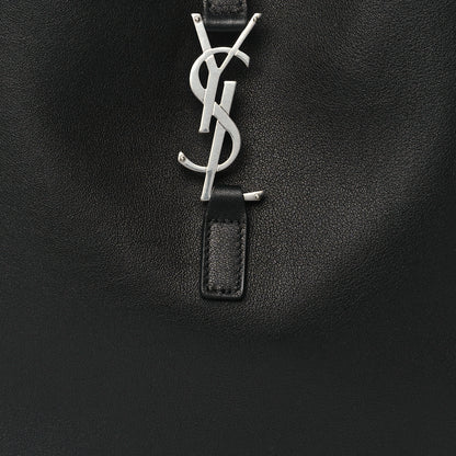 Saint Laurent Smooth Calfskin Small Le 5 A 7 Soft Hobo Black 8 of 10