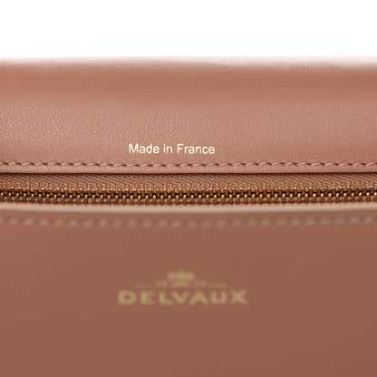 Delvaux Supple Calfskin Madame PM Chaine Bag Vison Ivory 6 of 9