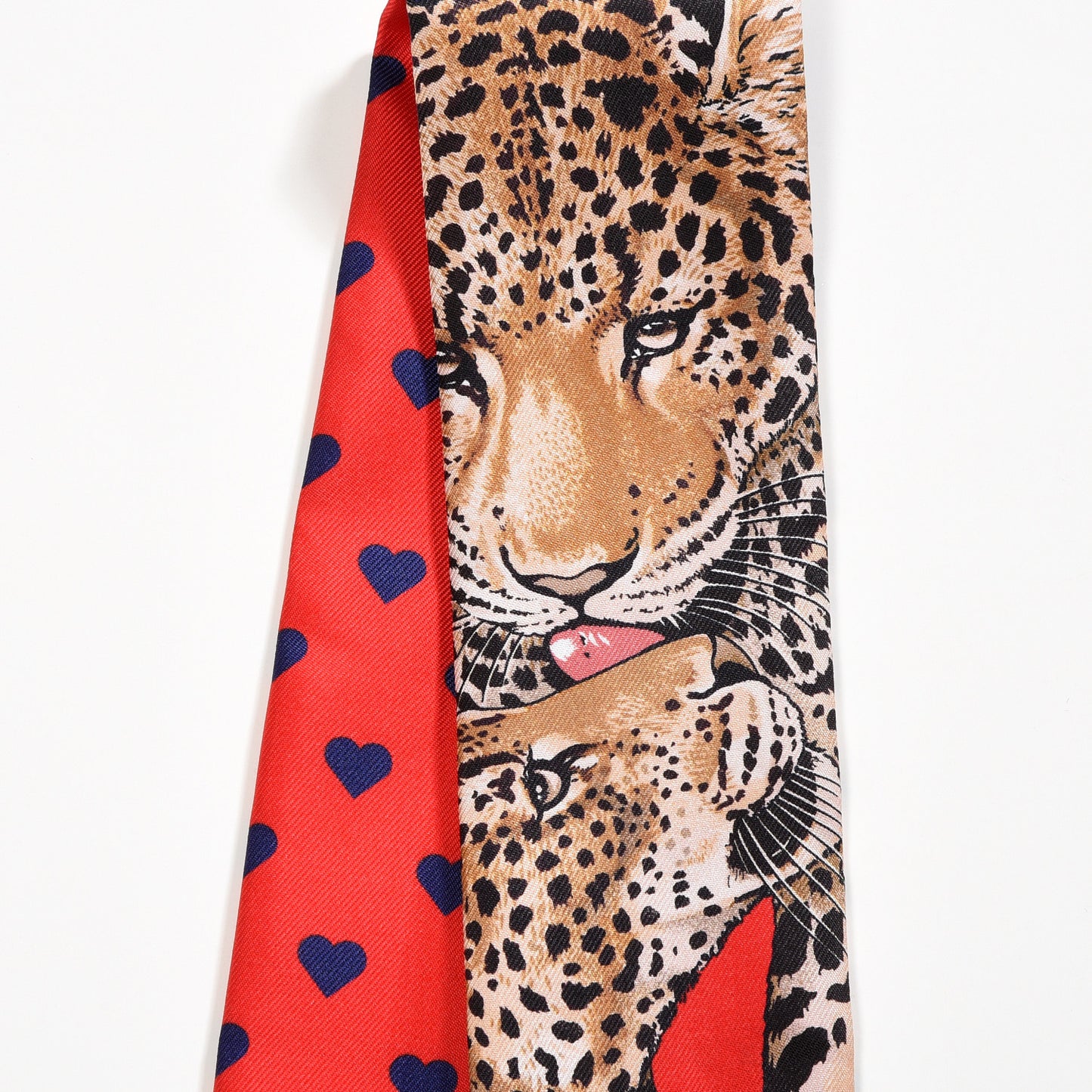 Silk Jungle Love Love Twilly Rouge Marine Fauve