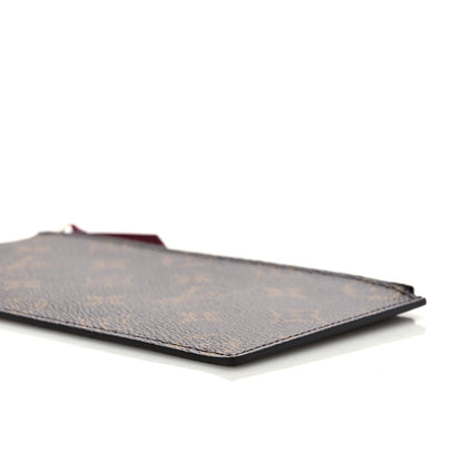 Louis Vuitton Monogram Felicie Chain Wallet Zippered Insert Fuchsia 8 of 8