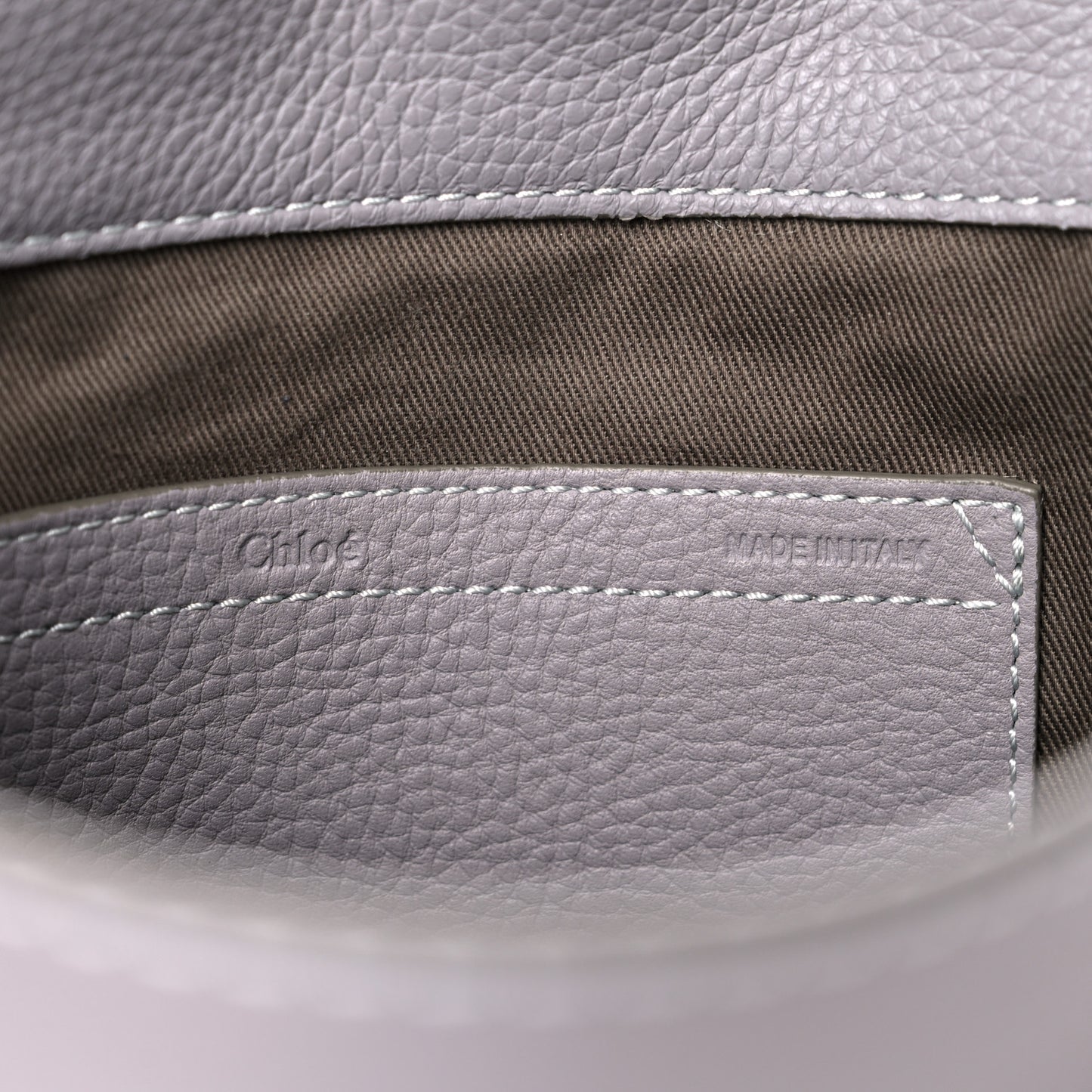 Calfskin Medium Marcie Round Crossbody Bag Cashmere Grey