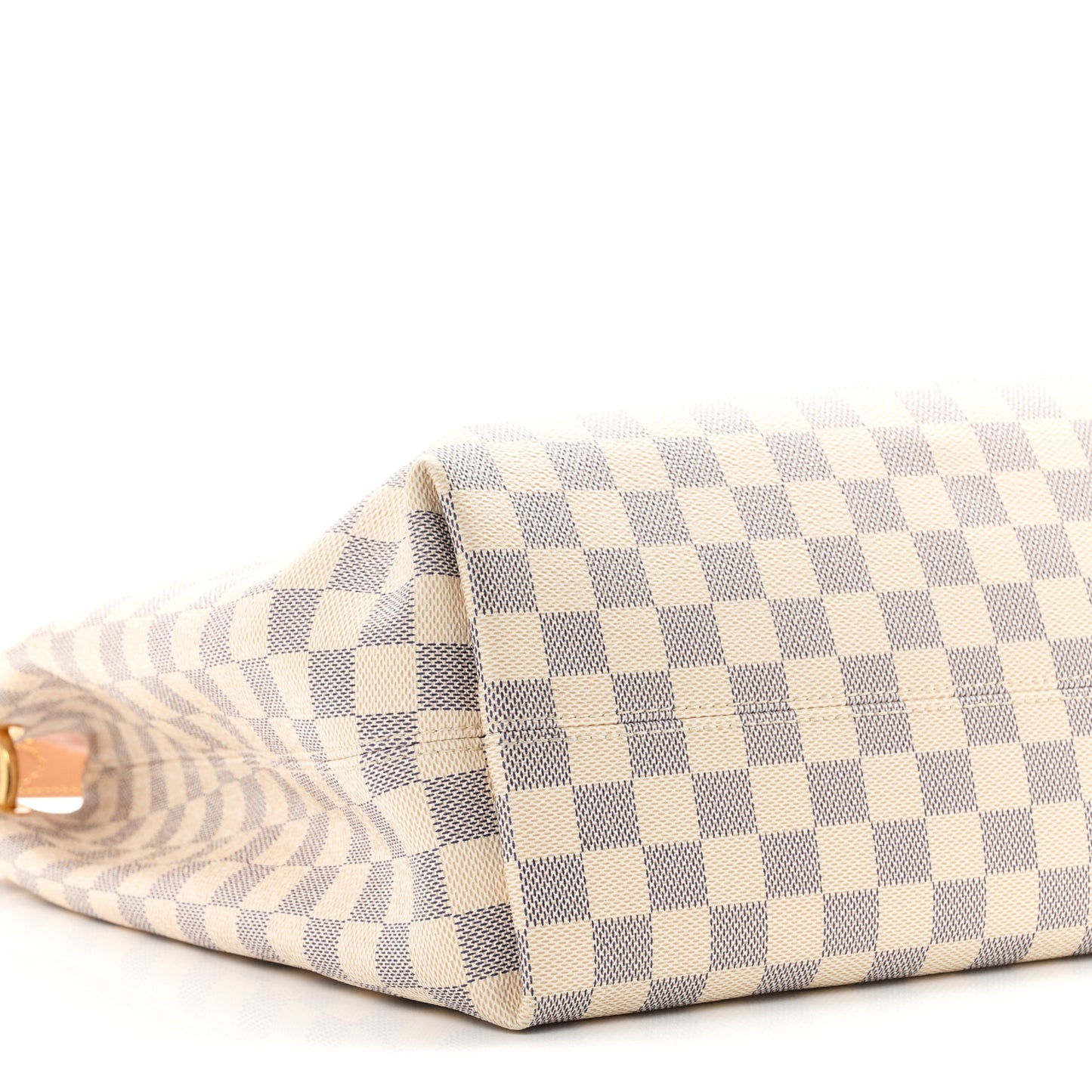 Damier Azur Graceful MM Rose Ballerine
