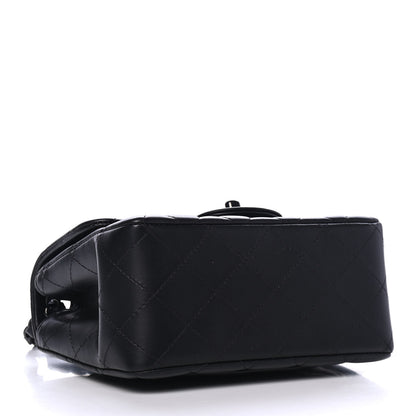 Chanel Lambskin Quilted Mini Square Flap So Black 3 of 4