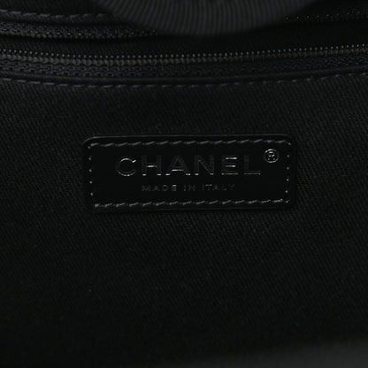 Chanel Mixed Fibers Calfskin Medium Deauville Tote Black 6 of 10